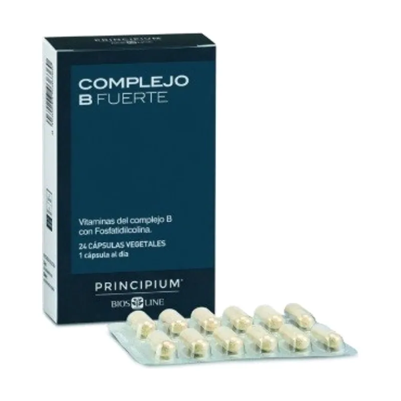 Complejo B Fuerte 24 Cápsulas Vegetales