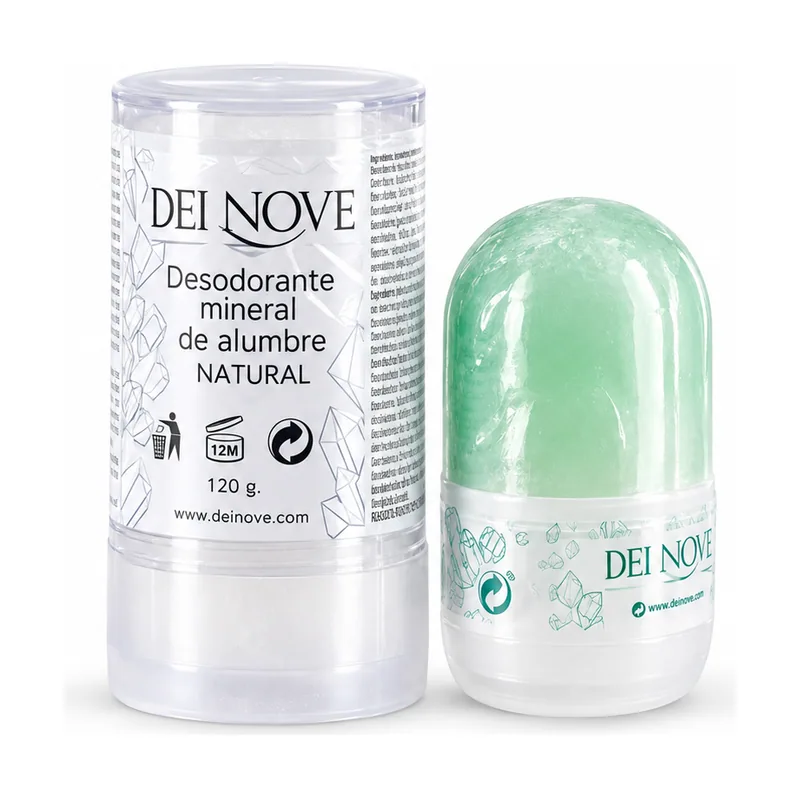 Desodorante Mineral de Alumbre 120g + Mini