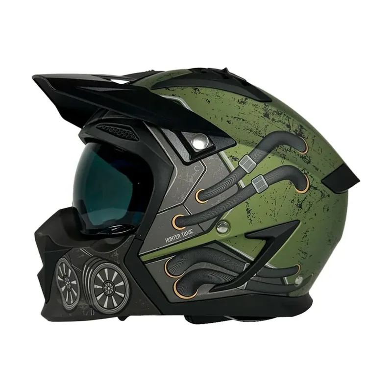 Casco Convertible Hunter Sv Toxic
