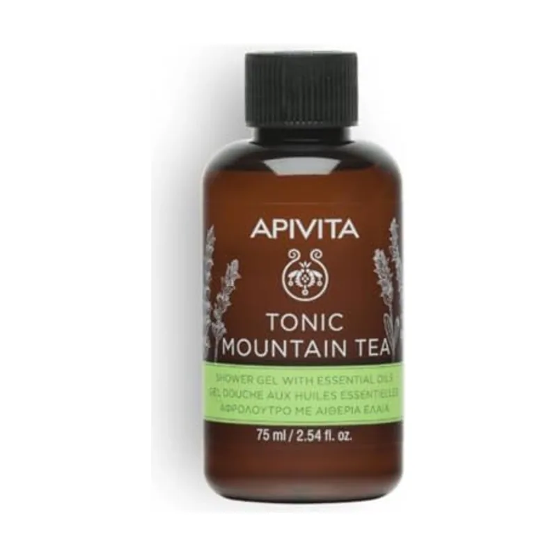Apivita Gel de Baño Tonic Mountain Tea 75ml