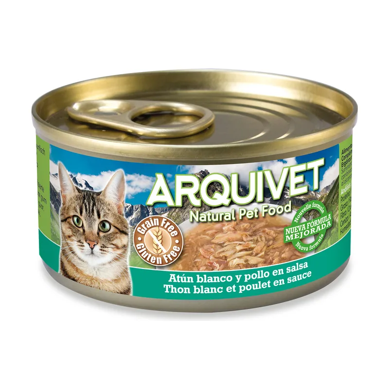 Atún Blanco en salsa con Pollo 80 GR