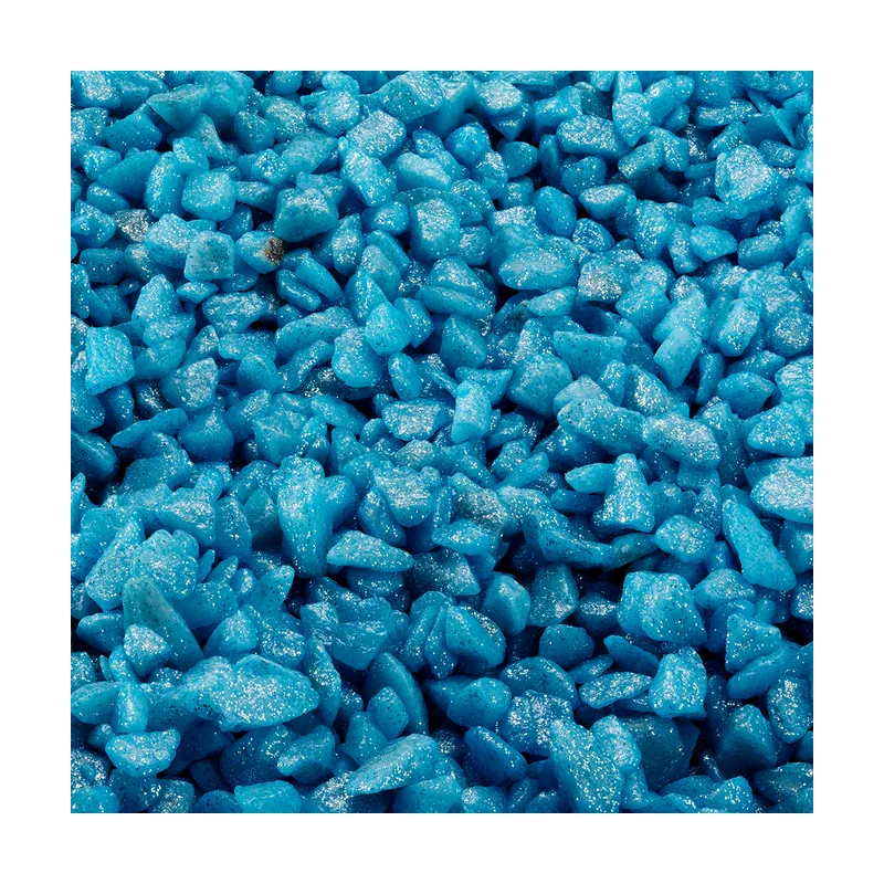 Grava Azul Indio para Acuarios 2 kg