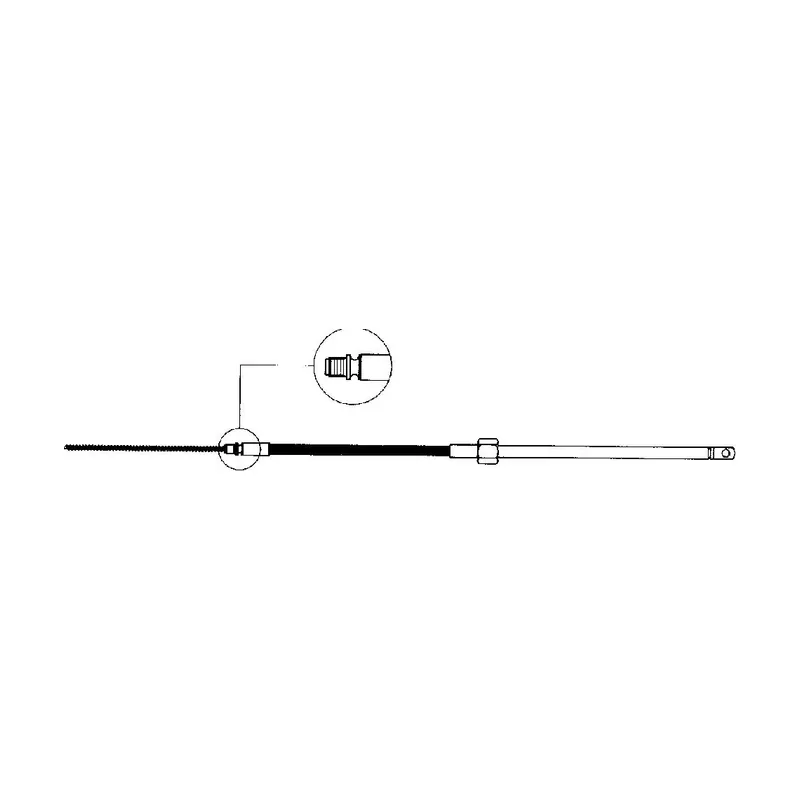 Cable Del Timón M58