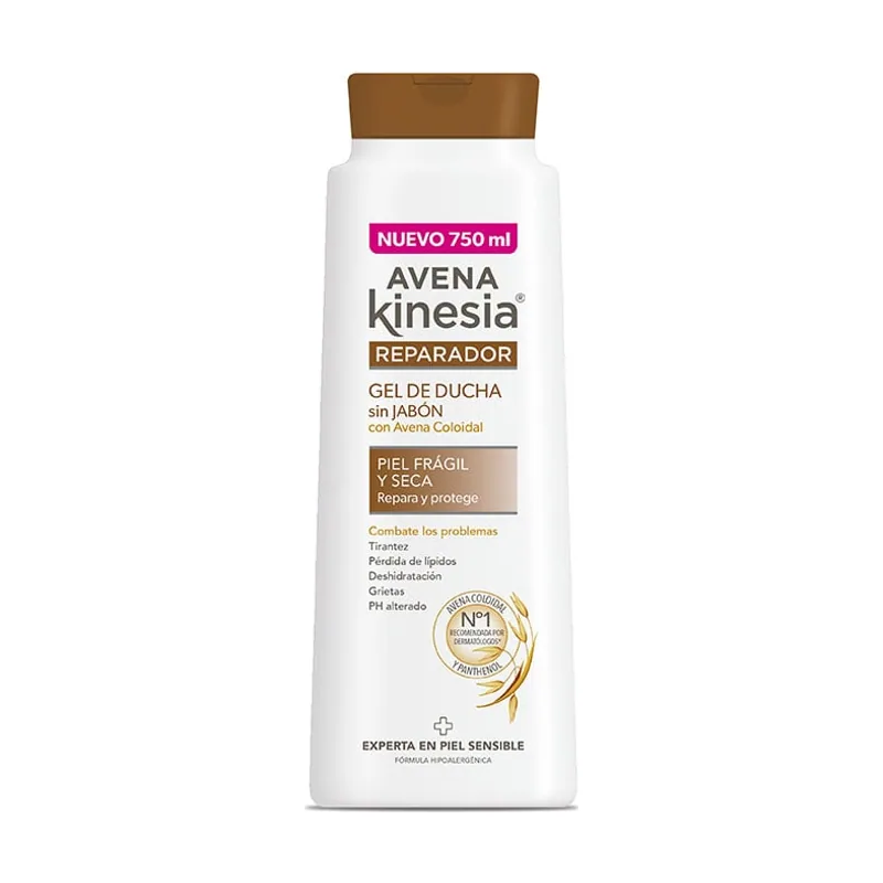 Reparador gel Ducha Sin Jabón 750 ml