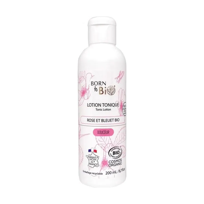 Locion Tonica Agua Floral Rosas y Arandanos Bio 200 ml