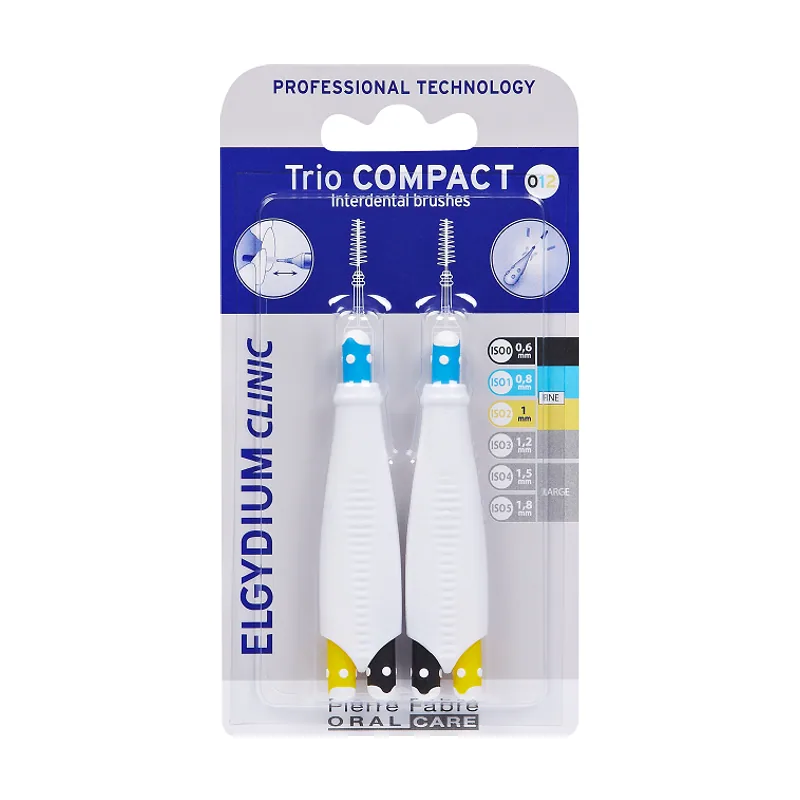 Clinic Trio Compact Cepillos Interdentales 012 2 uds