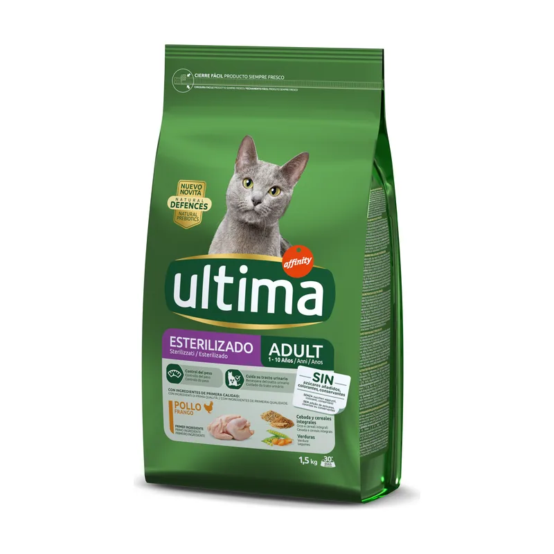 Pienso para Gatos Esterilizados Adult Pollo 1,5 kg