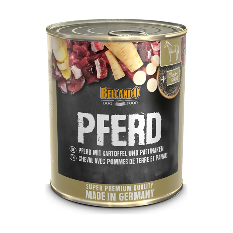 Comida Húmeda para Perros de Caballo con Patatas y Chirivias 400 gr