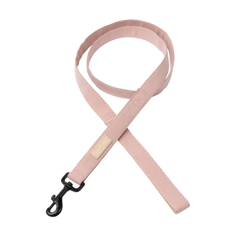 Correa de Algodón Rosa LIFE Soft Blush para Perros L
