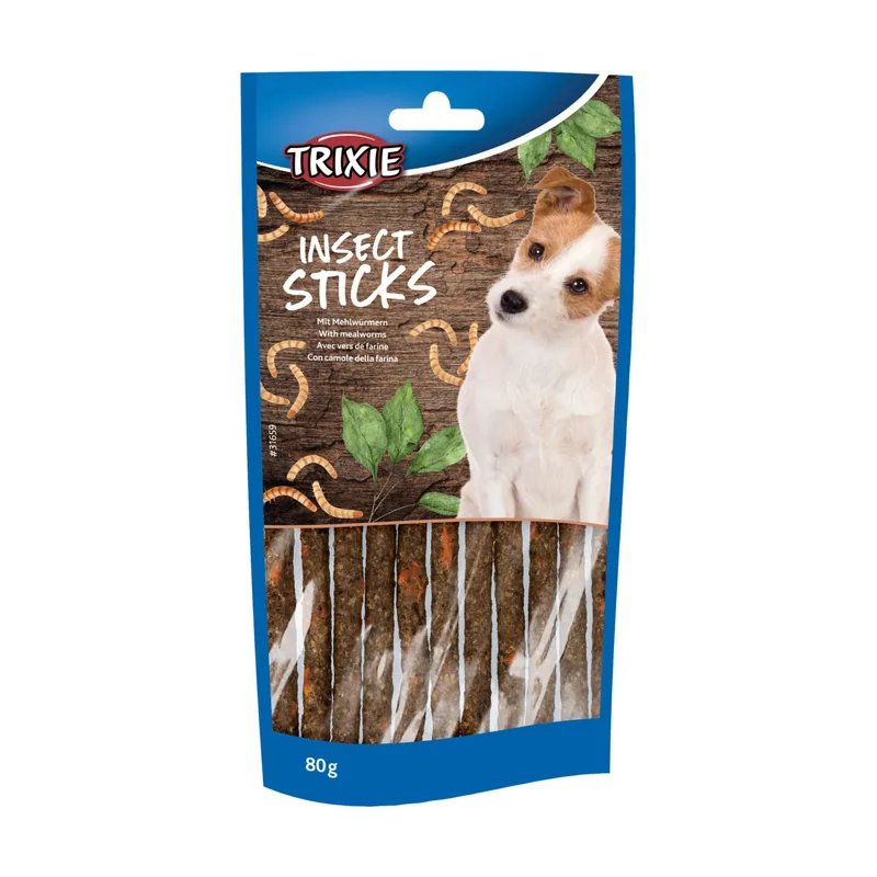 Snack Insect Sticks para Perros 80 GR