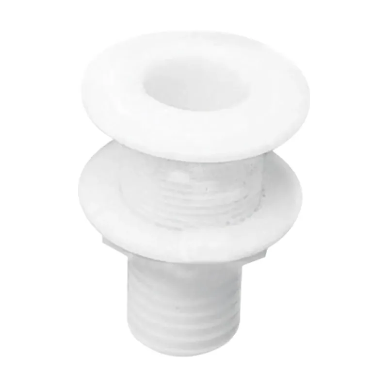 Brida De Descarga Pasacascos De 1.5" Con Espiga Para Manguera 55 mm