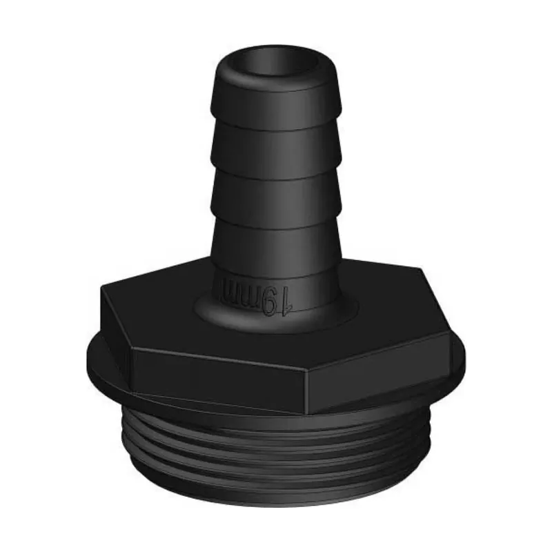 Conector Recto 1 1/2" 19 mm