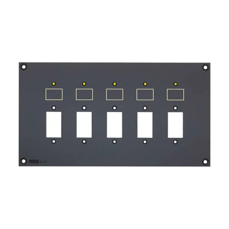 5 Interruptores Automáticos Bipolares De Módulo De Ca