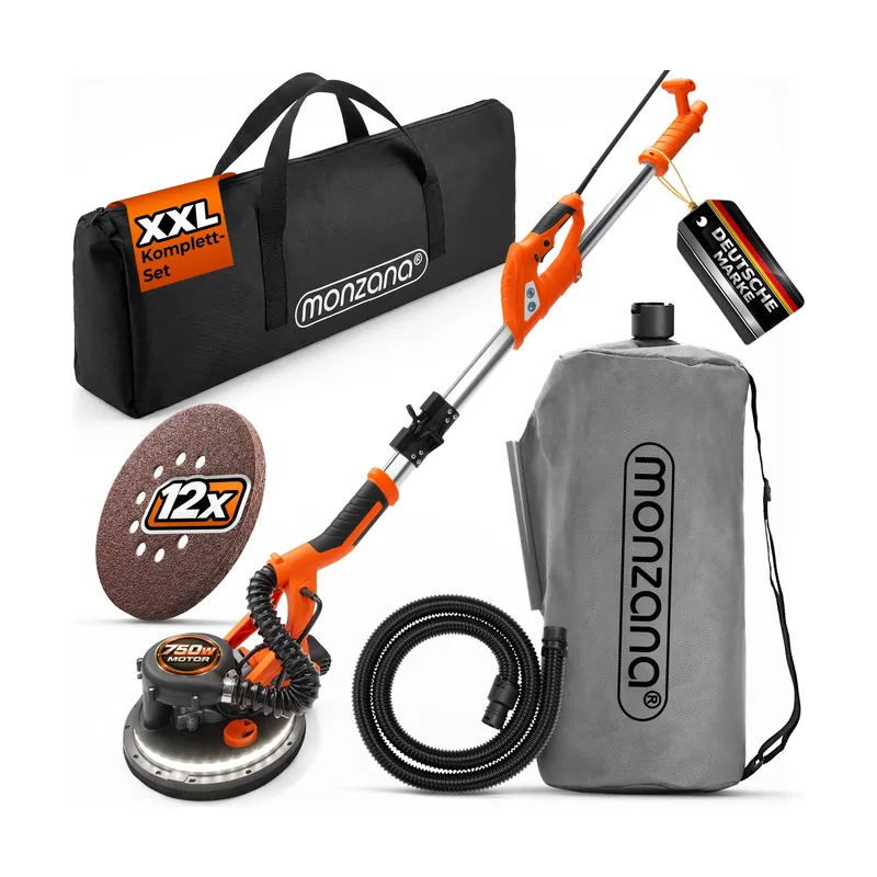 Pulidora lijadora eléctrica 750W altura ajustable
