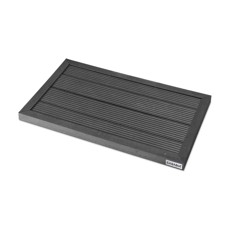 Panel de suelo WPC Antracita 101x63x5,5cm
