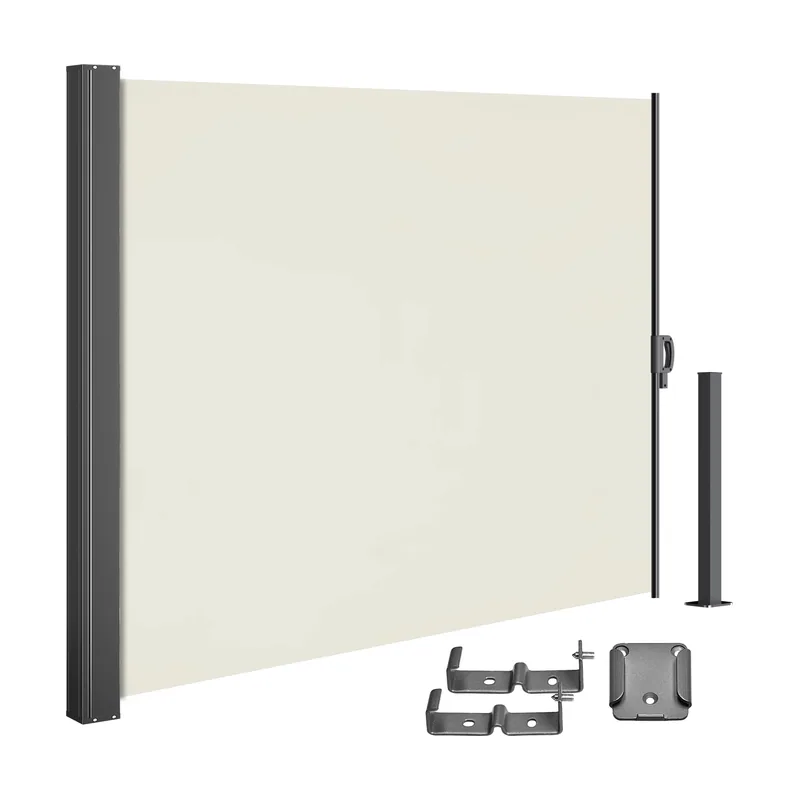 Toldo lateral Nosara Crema 160x300cm extensible