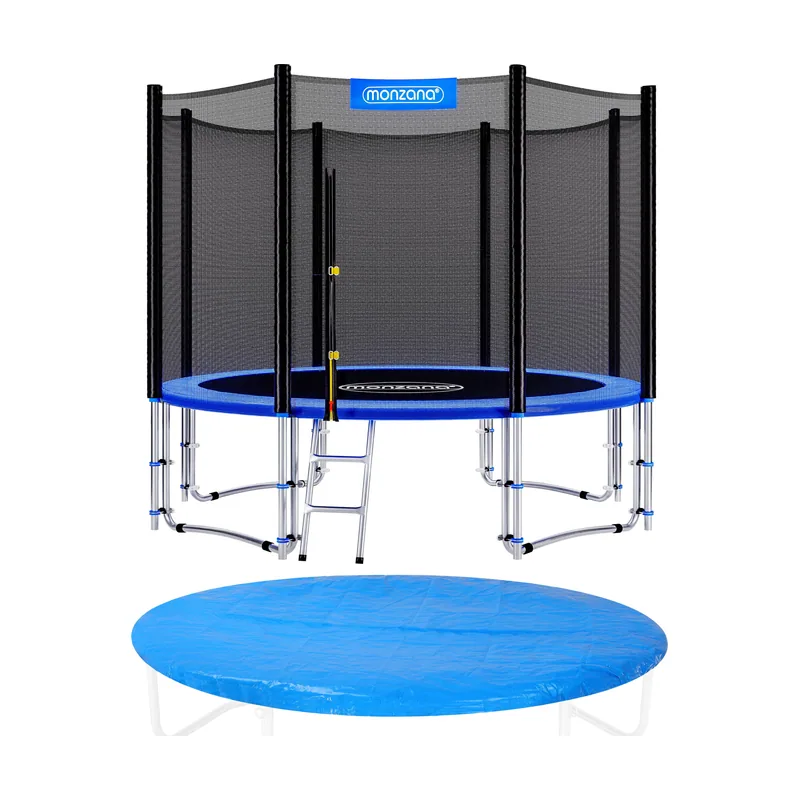 Trampolín Ø366cm incl red de seguridad Cubierta TÜV SÜD GS