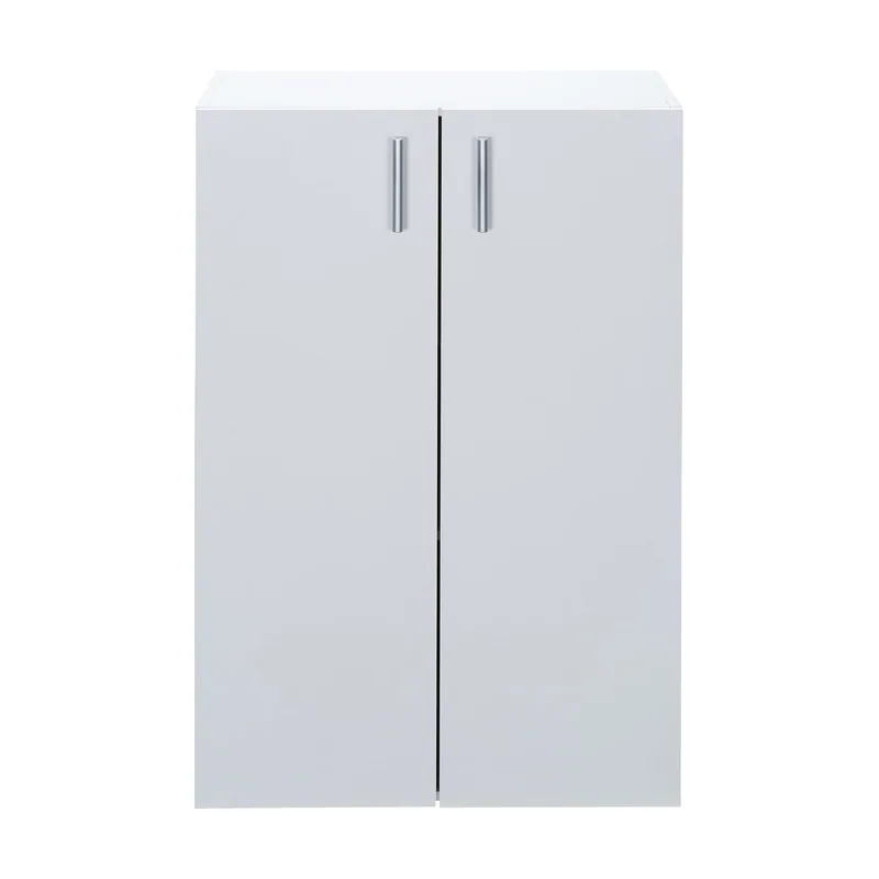 Armario multiusos Vela blanco 115,5x60x30cm 3 estantes