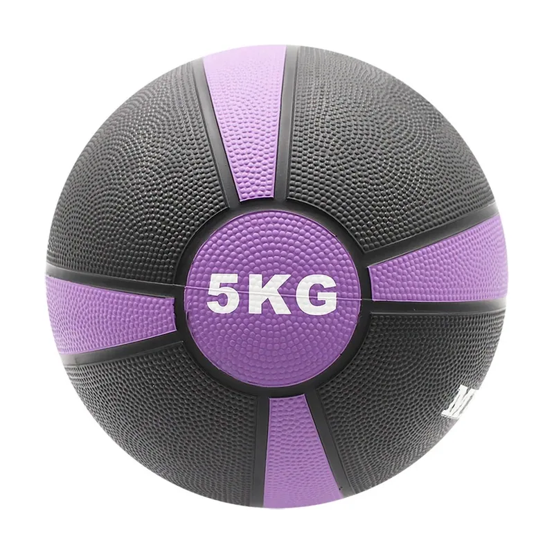 Balón Medicinal 5kg Negro y morado
