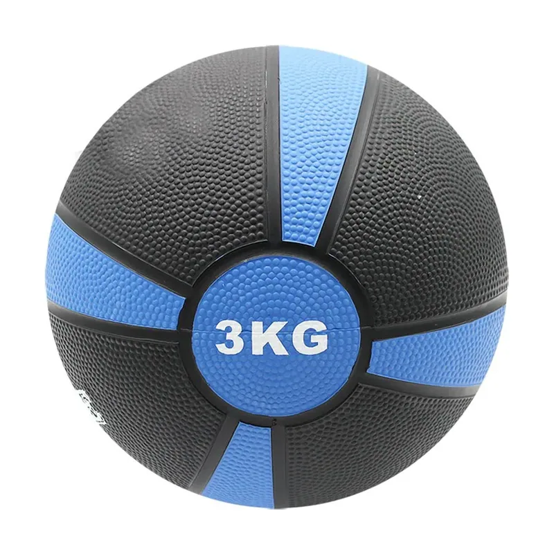 Balón Medicinal 3kg Negro y azul