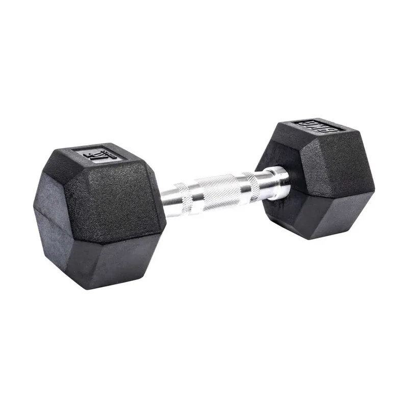 Mancuerna Rubber Hex 8kg