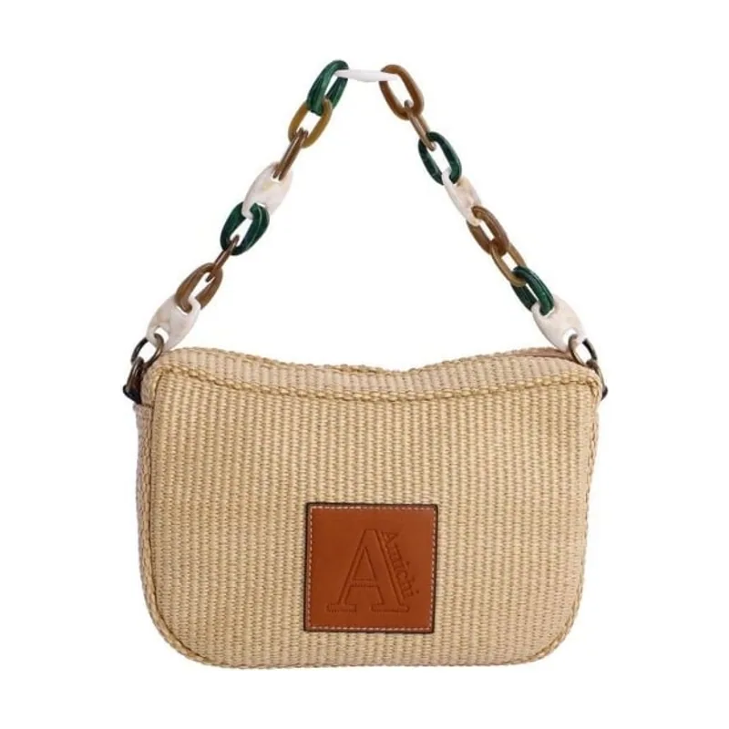 Bolso de Hombro Palmar Beige - Paco Perfumerías 36998
