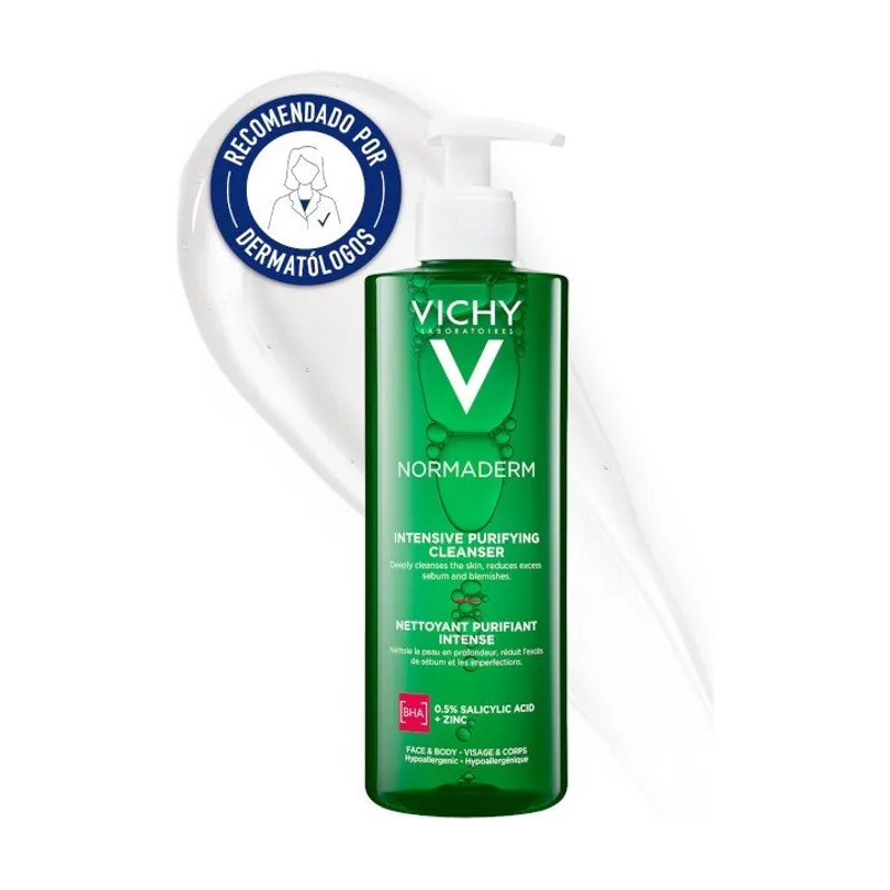 Vichy Normaderm Gel Limpiador Purificante Intensivo 400ml