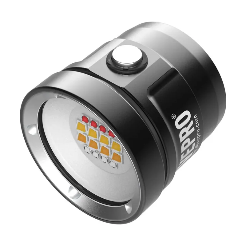 Foco De Buceo D80f Under Water Video Dive 8000 Lumens 98°