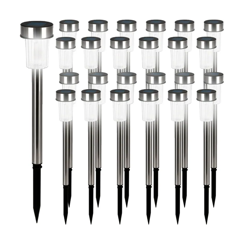 Lámparas solares LED set de 24 exterior