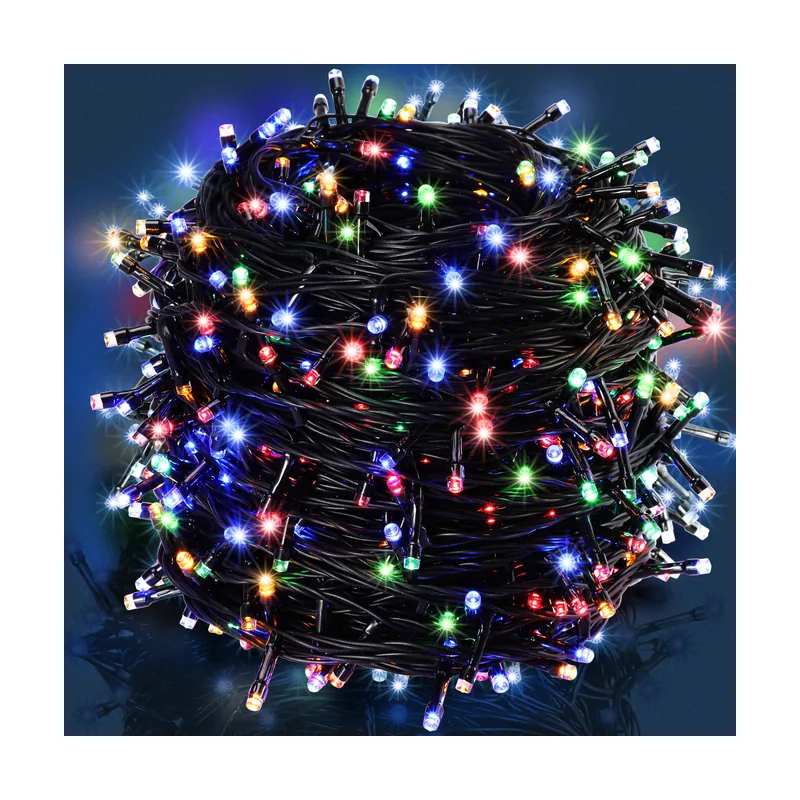 Tira LED Navidad 200 luces 20 m Multicolor 109468