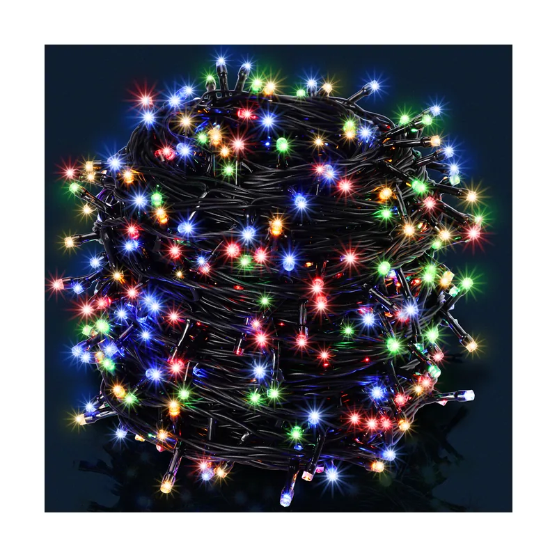 Tira LED Navidad 400 luces 40 m Multicolor 109476
