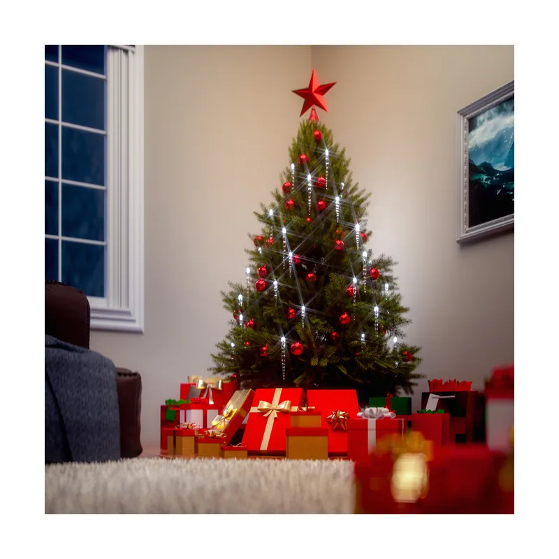 Cadena de luces blancas 10,4m 40 LEDs Navidad
