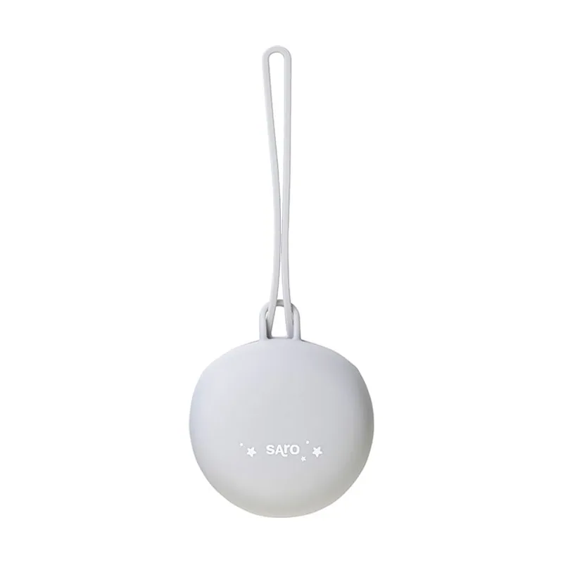 Baby Cajita Portachupetes Silicona Gris