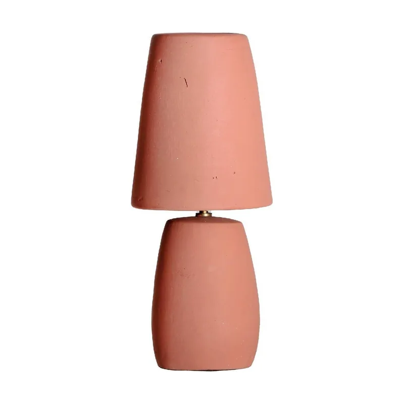 Lámpara de sobremesa terracota