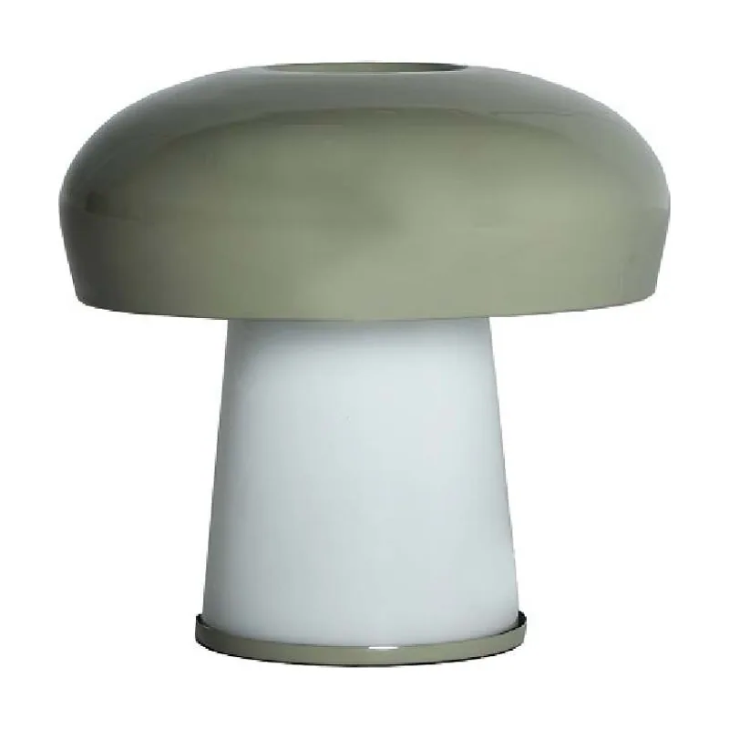 Lámpara sobremesa blanco verde serie Myco