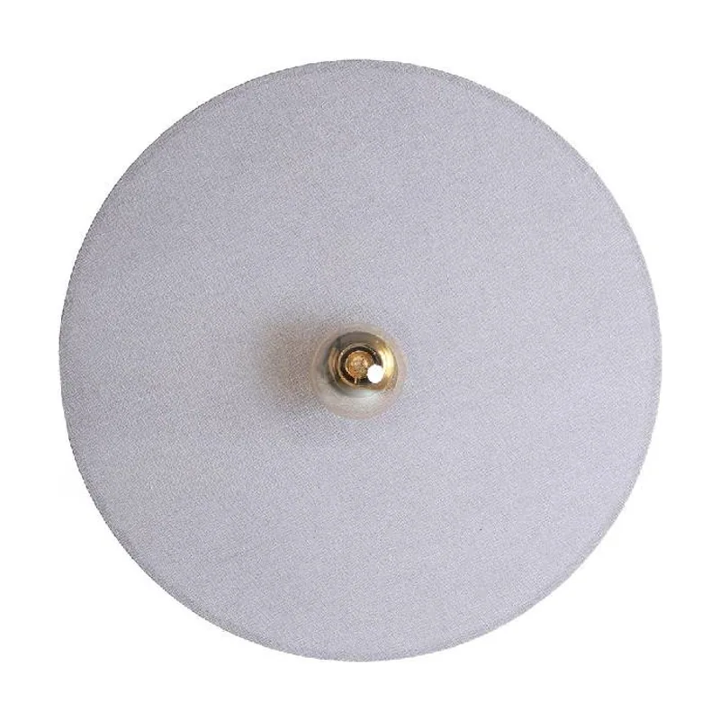 Aplique pared pantalla gris serie Ezri