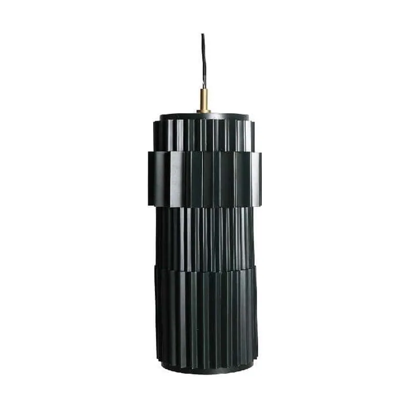 Lámpara techo estilo industrial verde Tirol