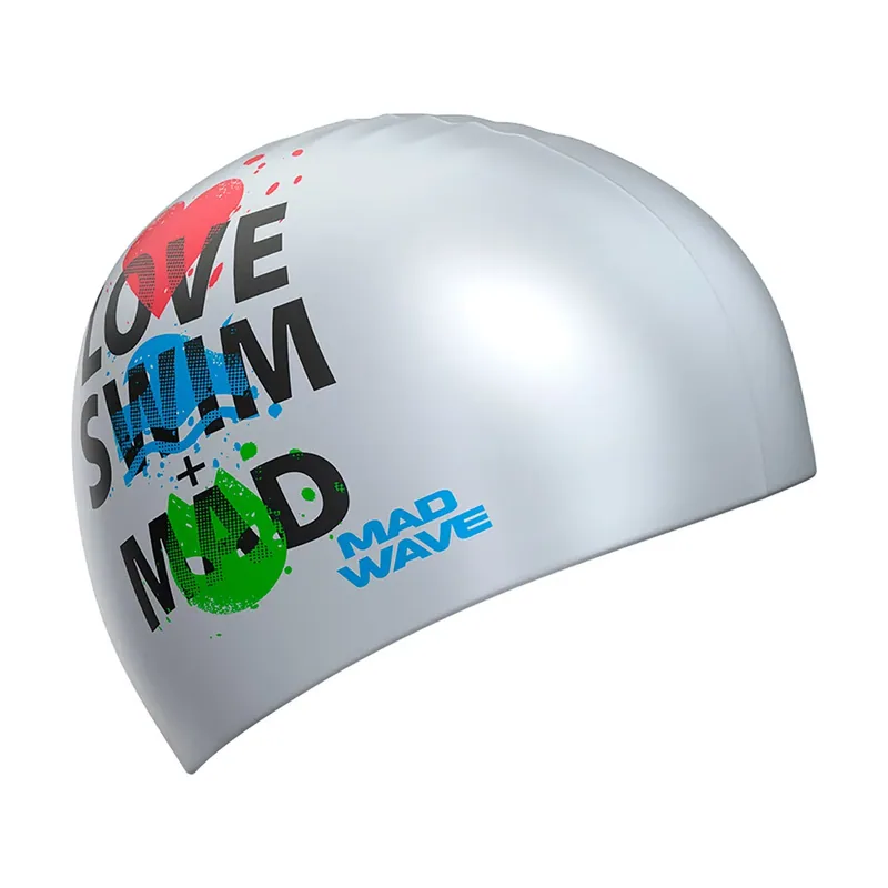 Gorro De Natación Love Swim Mad