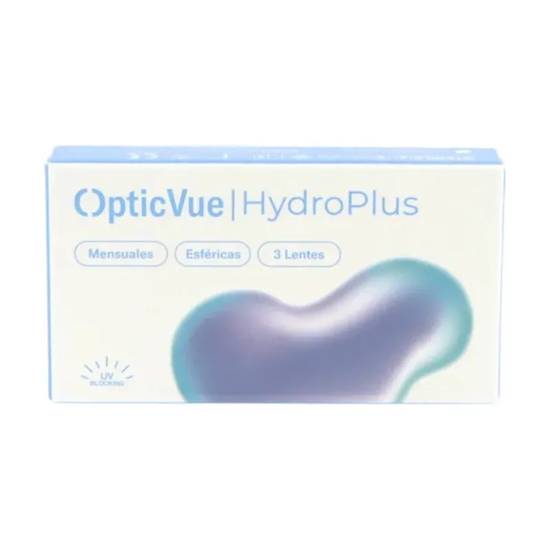 Opticvue Hydroplus Lentillas Mensuales Esféricas 1.50 3 Lentes