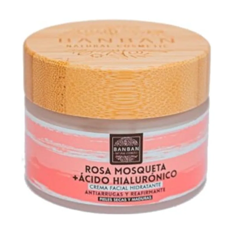 Banban Crema Facial Rosa Mosqueta + Ácido Hialurónico 50 ml