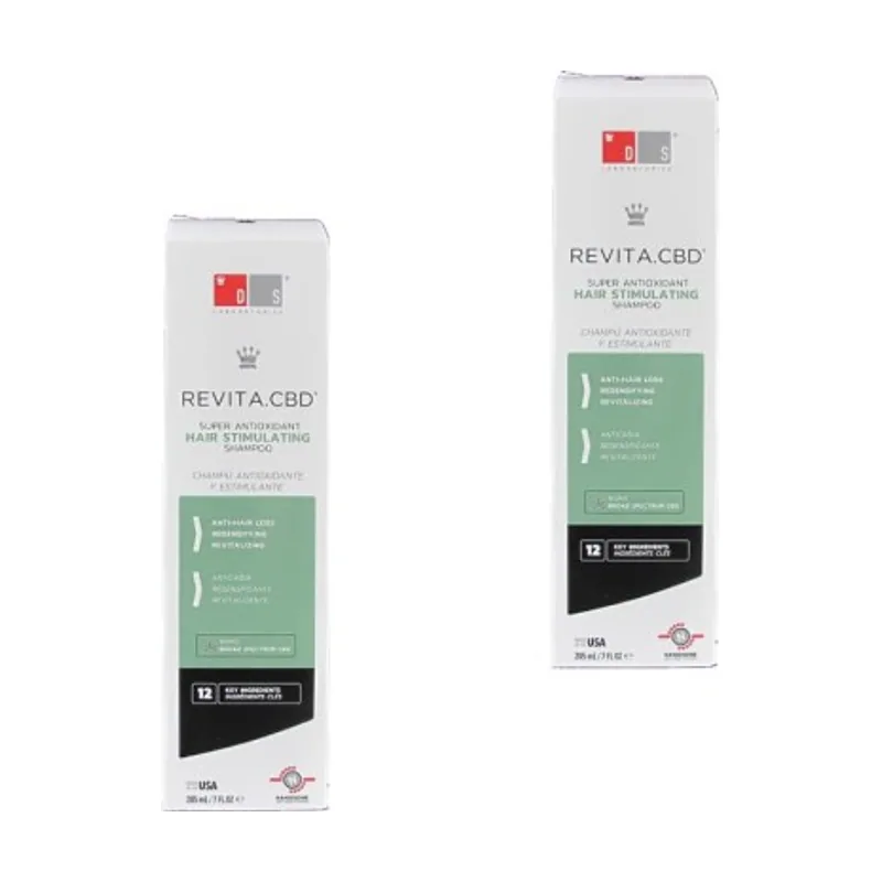 Pack Revita Cbd Champú 2x205 Ml