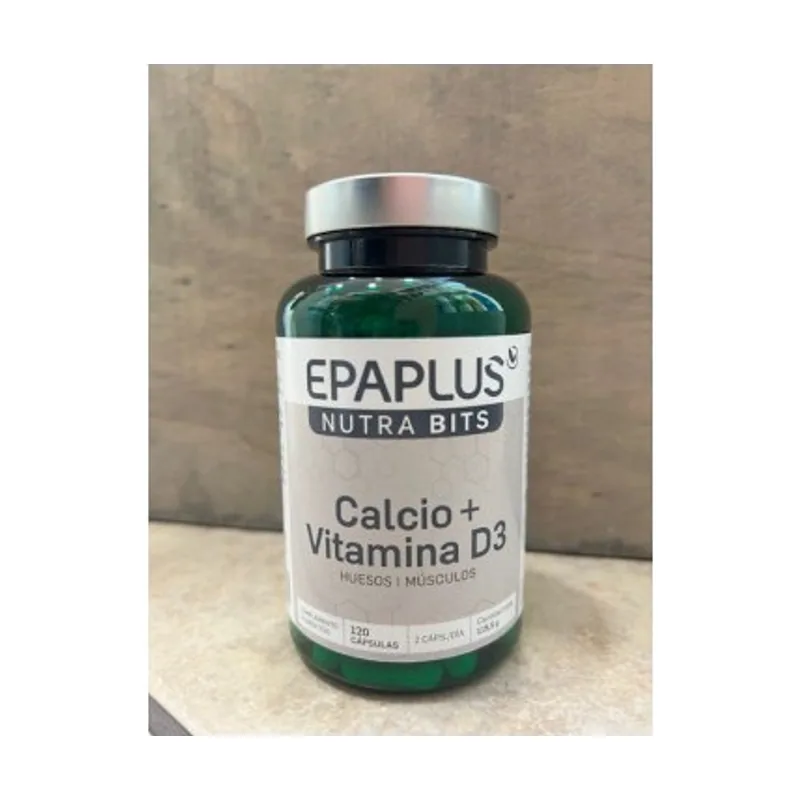 Epaplus Nutra Bits Calcio + Vitamina D3 120 Cápsulas