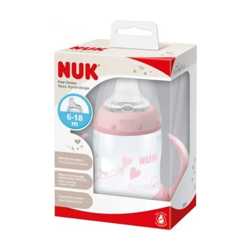Botella De Aprendizaje Noche 6-18 Meses Silicona