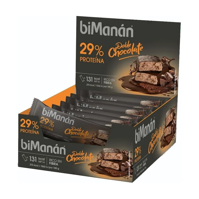 29% Proteína 20 Barritas De 35 G Doble Chocolate