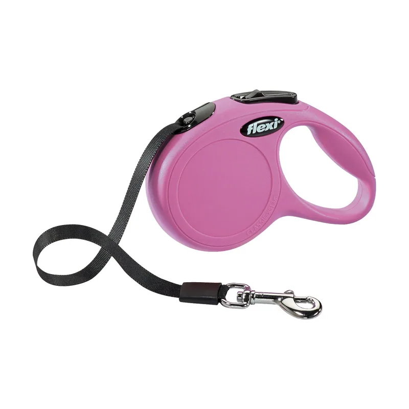 Correa New Classic Cinta Rosa para Perros S