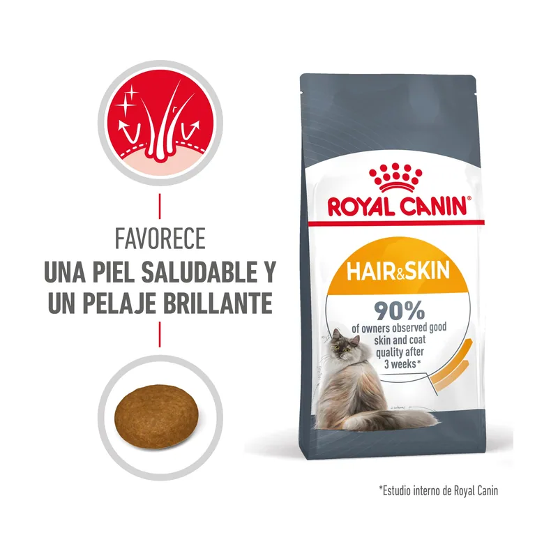 Hair&Skin Care Pienso de Gato Adulto con Piel y Pelaje Sensibles 400 GR