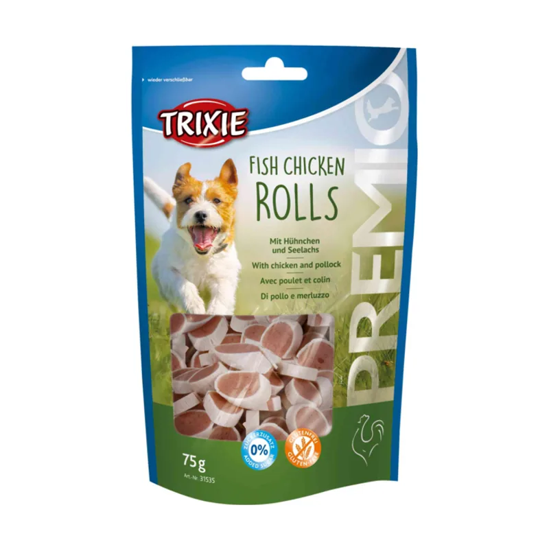 Snacks Rolls de Pollo y Merluza 75 GR