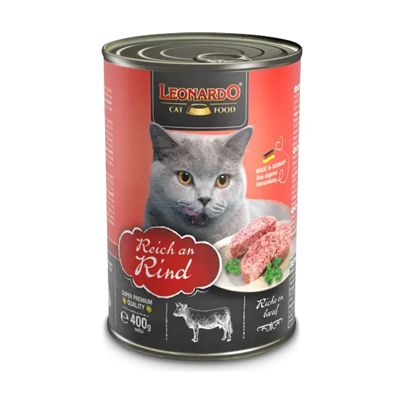 Comida Húmeda para Gatos de Ternera 400 GR