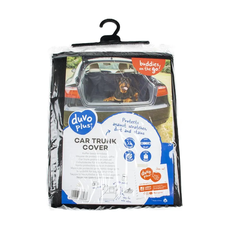 Funda Maletero Coche para Perro 132x99x43 cm