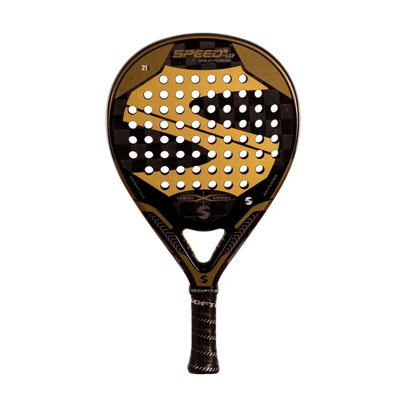 Pala De Pádel Speed Gold Power 4.0 Nano Mesh